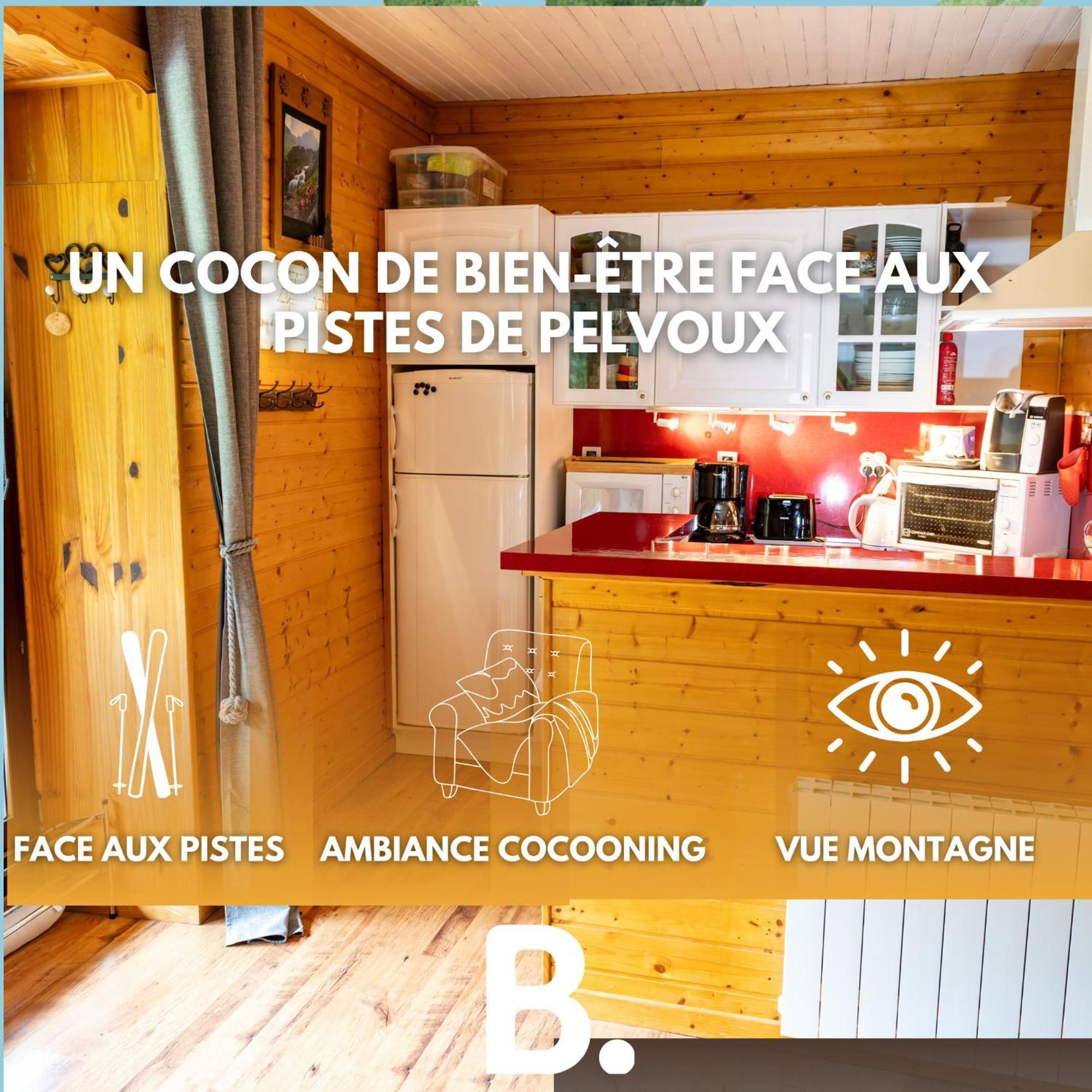 Ecrins De Cocon - Parc National Des Ecrins Apartment Pelvoux Luaran gambar